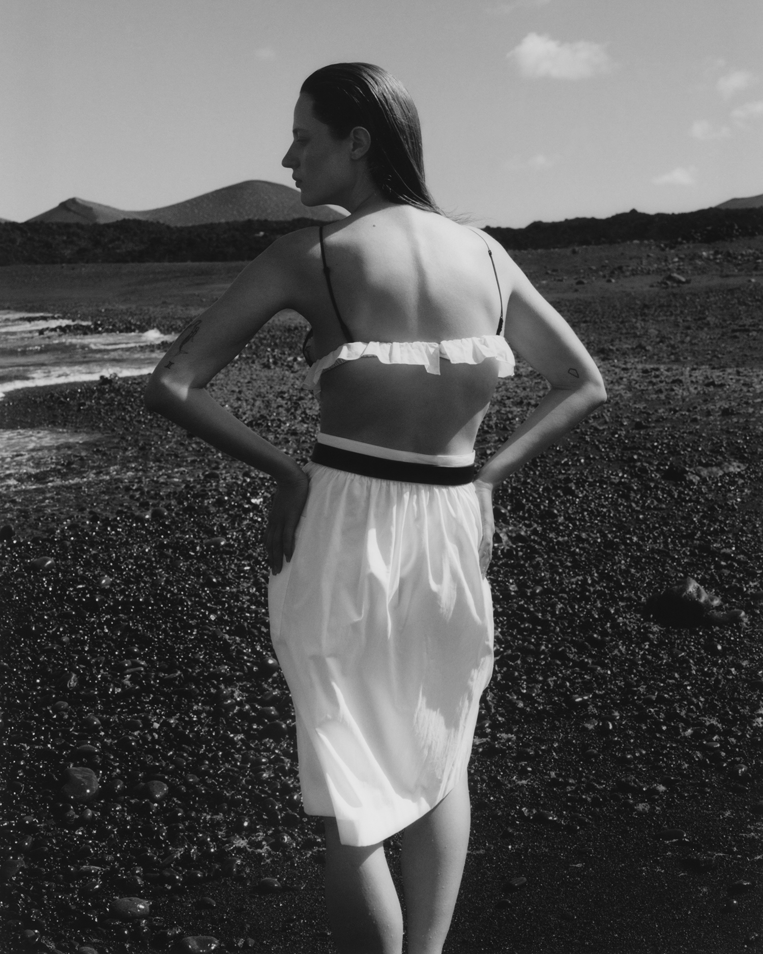 Vogue Portugal SS25 editorial by Isabelle Hardy shot in Lanzarote